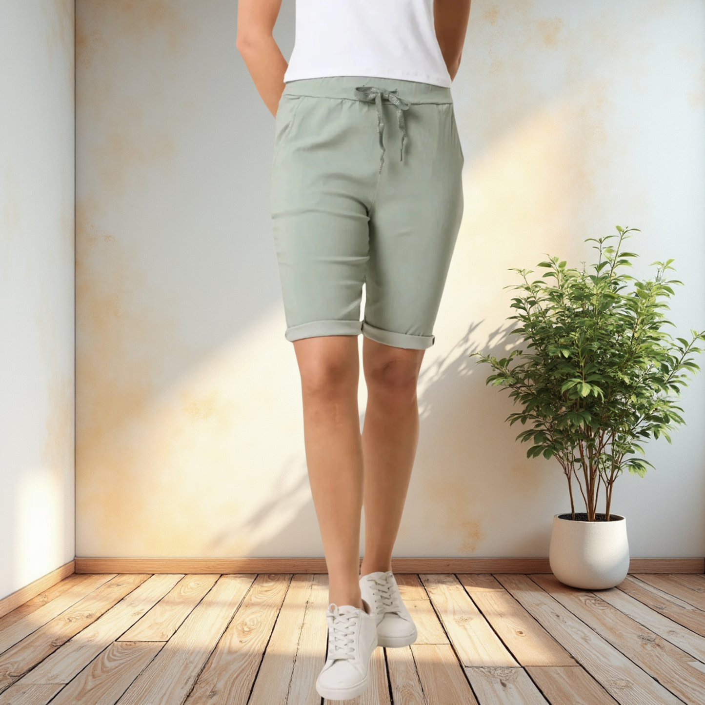 Magic Stretch Shorts - Available In Various Colours