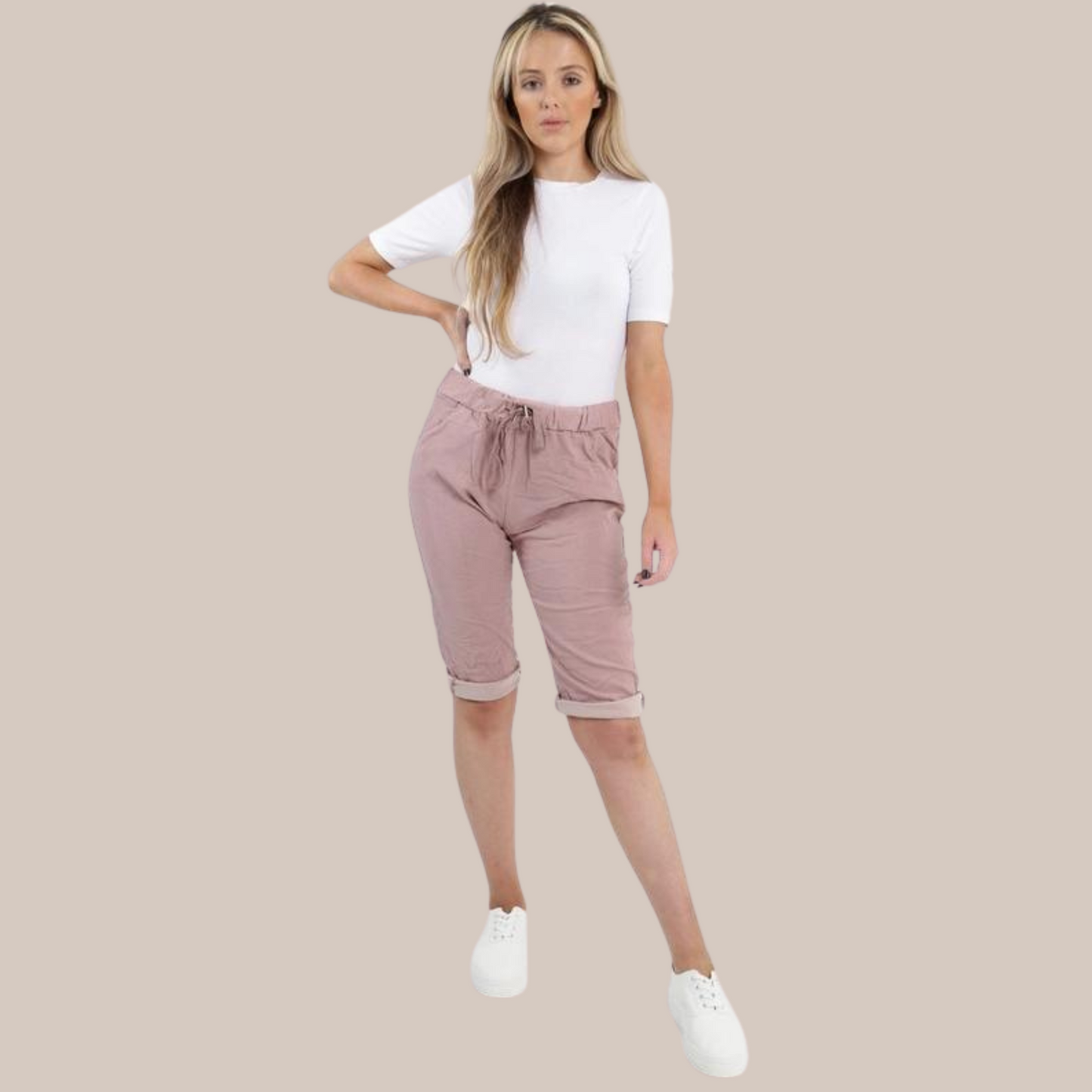 Magic Stretch Chino Shorts - Available In Various Colours And Sizes