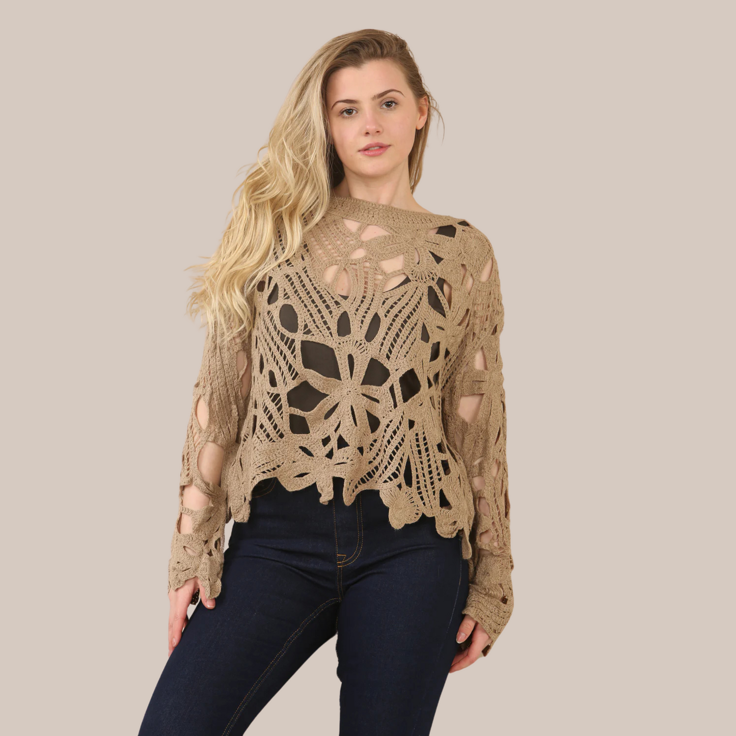 Floral pattern top