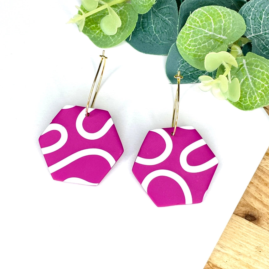 Earrings By Kay Jay Clay-Various designs Available
