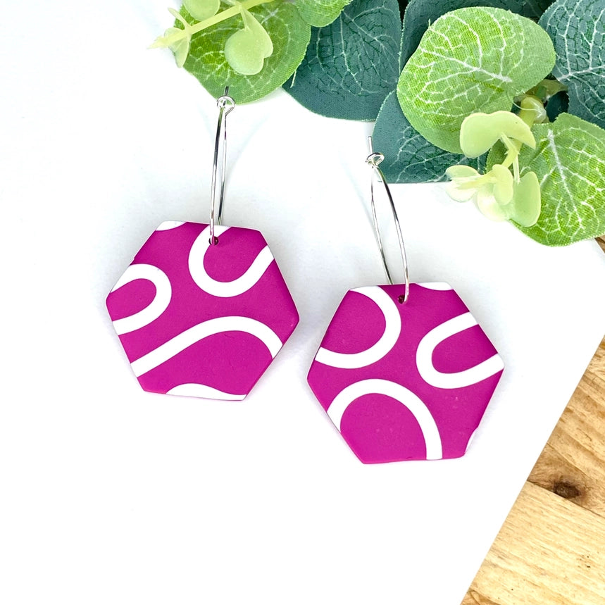 Earrings By Kay Jay Clay-Various designs Available