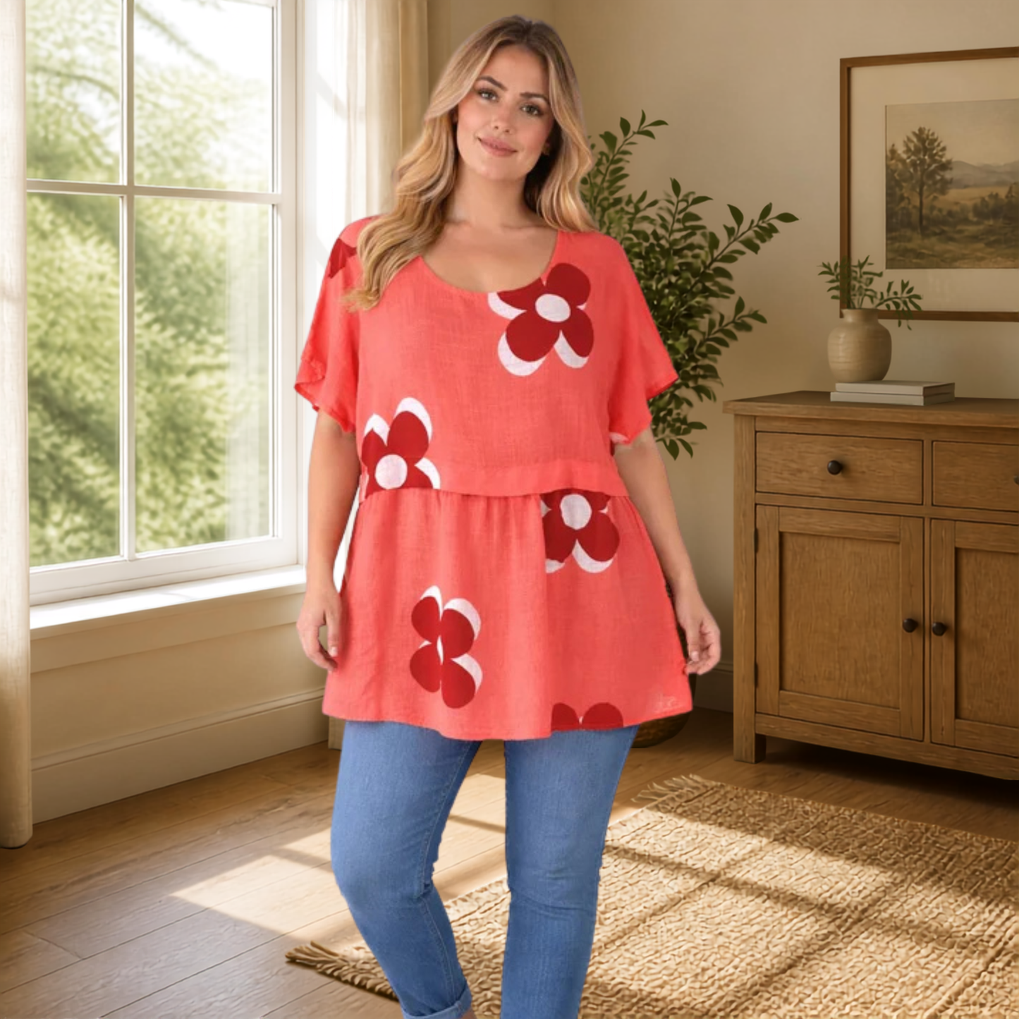 Floral Top-Available In Various Colours