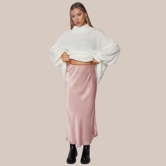 Satin Skirt .Available in various colours .