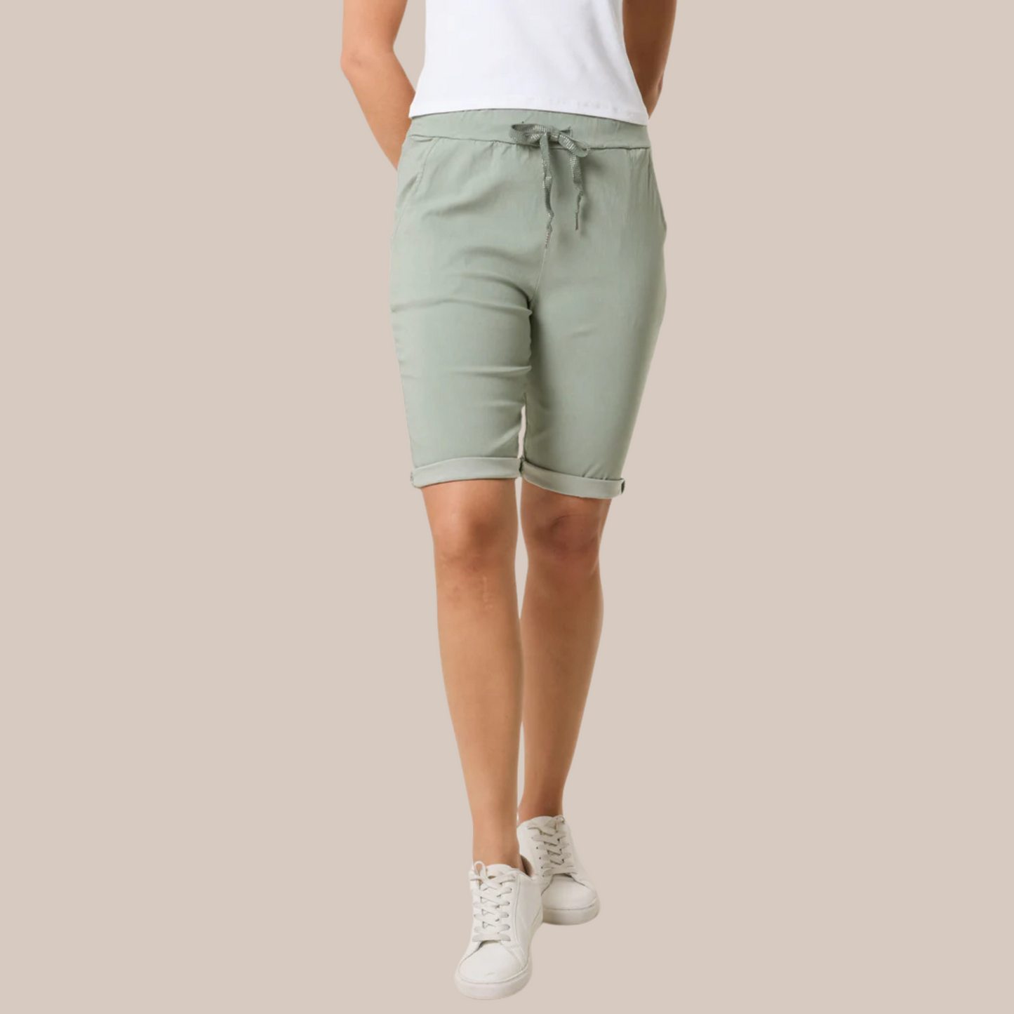 Cally magic stretch shorts. Available in various colours