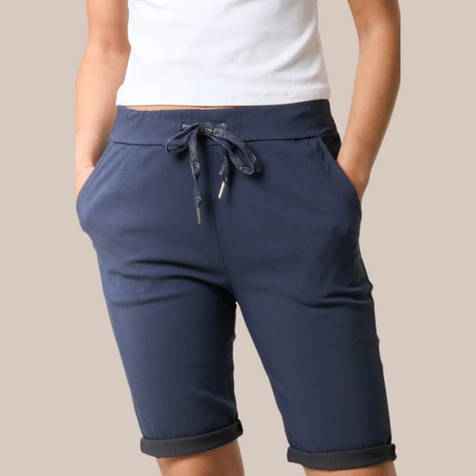 Cally magic stretch shorts. Available in various colours