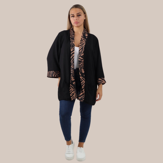 Fendi print lightweight jacket with pockets