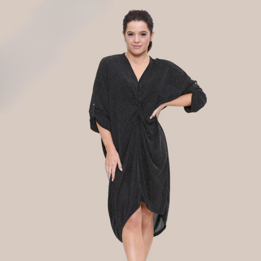 Glitter knot dress