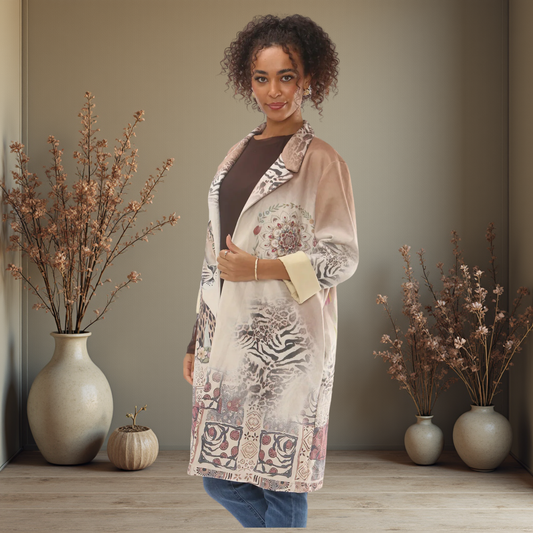 Printed Pocket Jacket