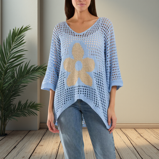 Daisy Crochet Top - Available In Various Colours