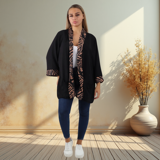 Fendi Print Lightweight Jacket With Pockets