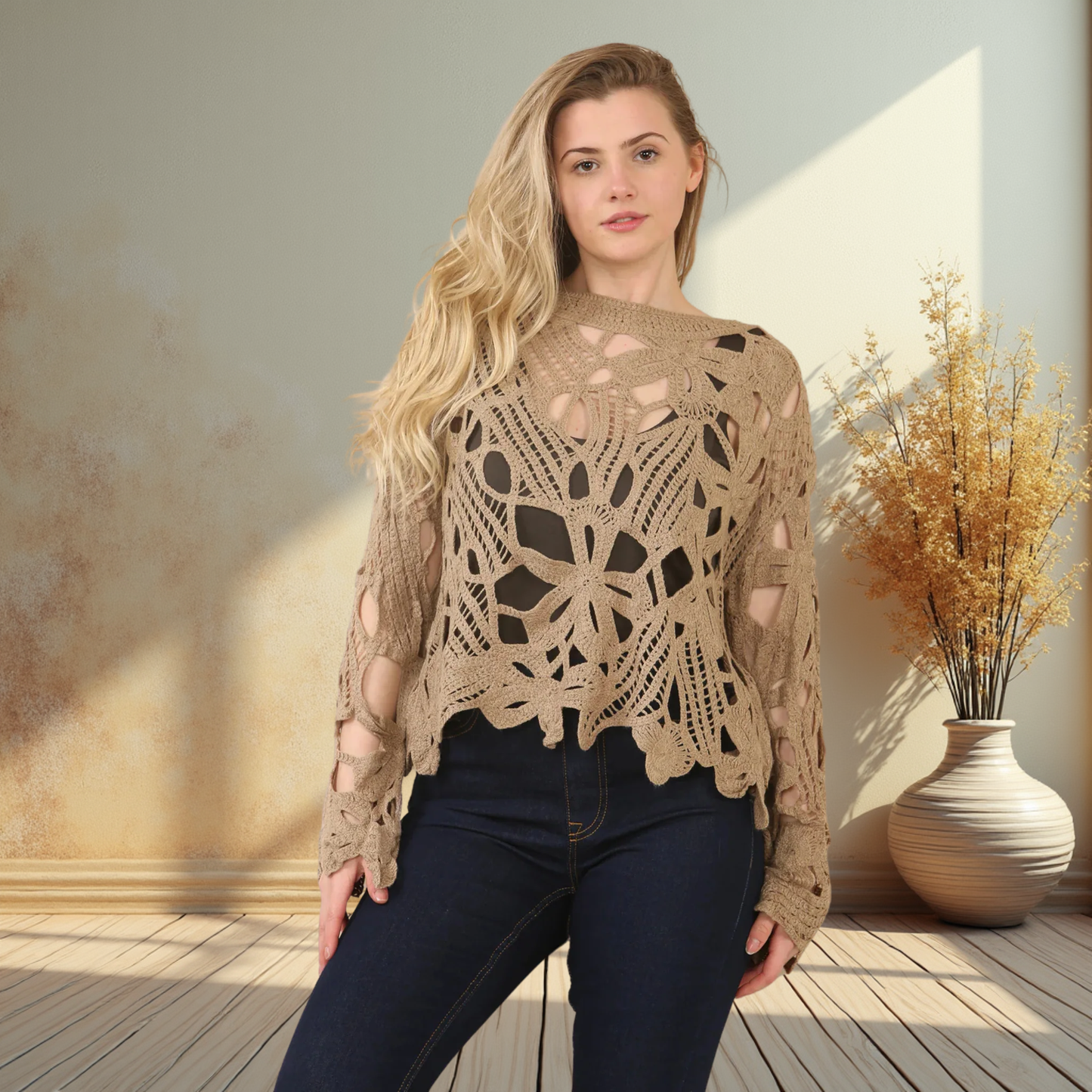 Floral Pattern Top