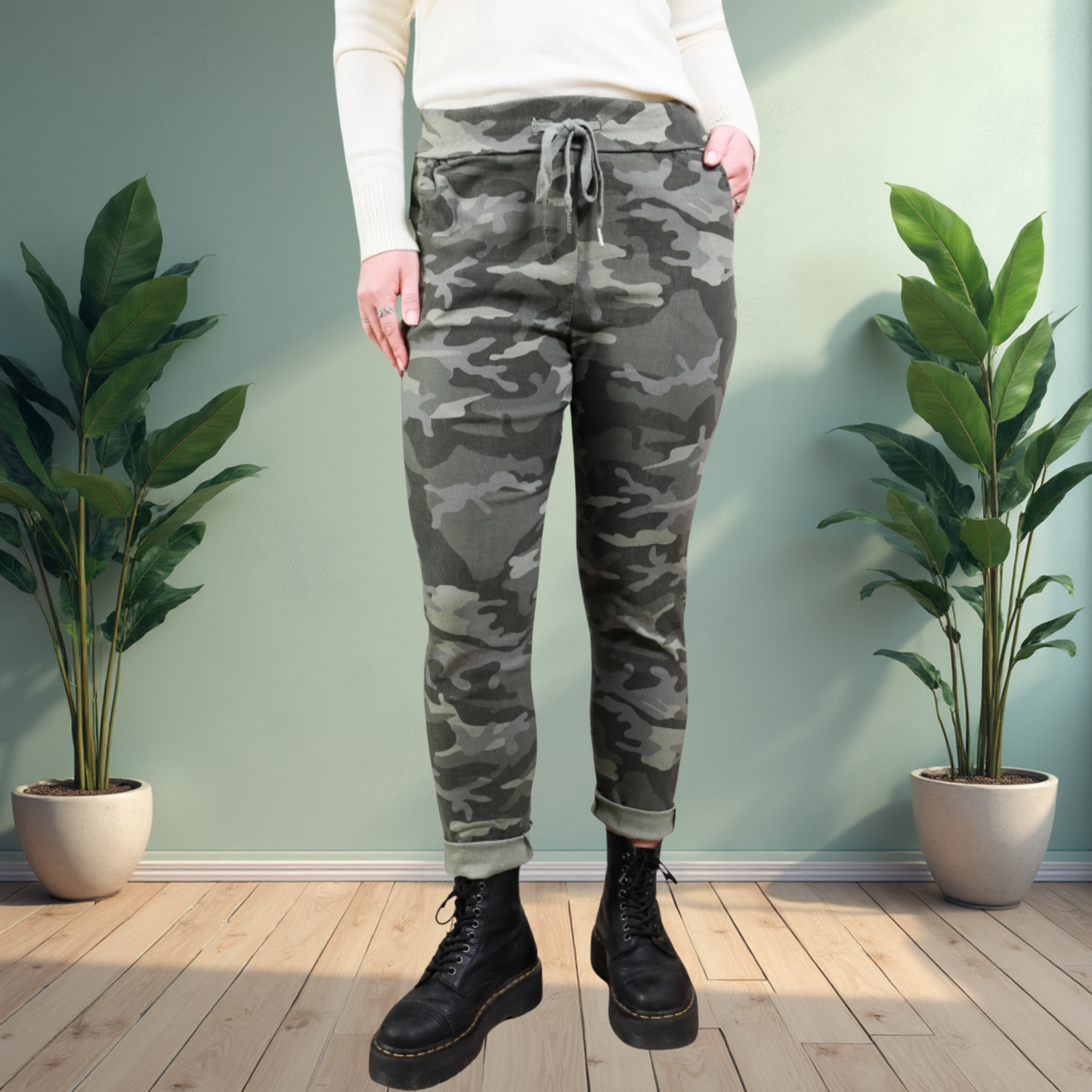 Camouflage Magic Stretch Trousers