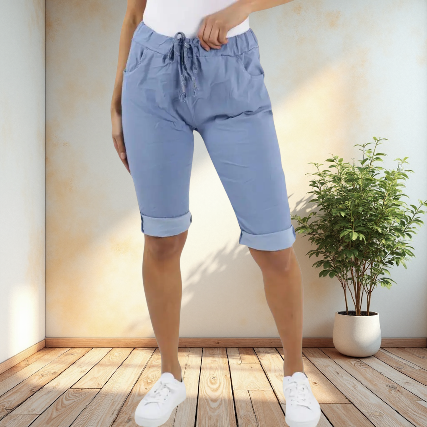 Magic Stretch Chino Shorts - Available In Various Colours And Sizes