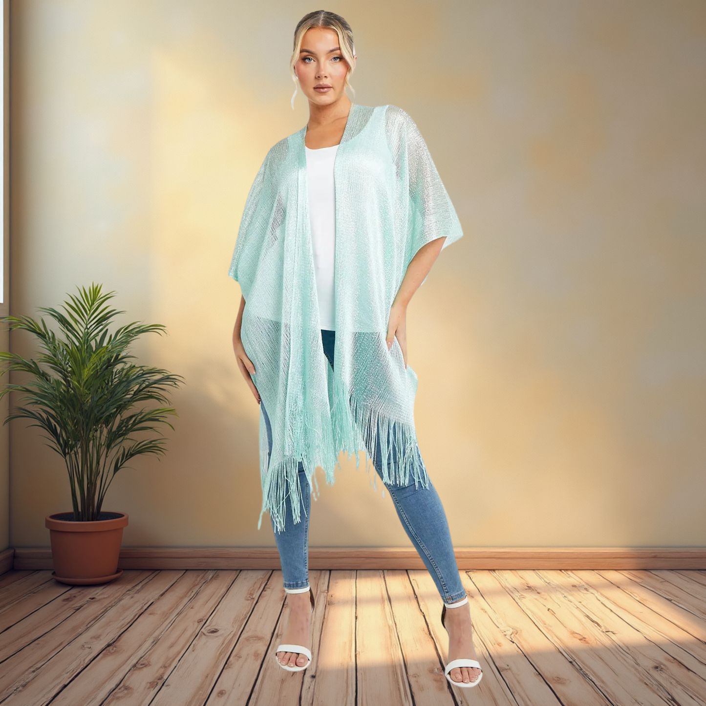 Sparkly Kaftan -  Available In Various Colours