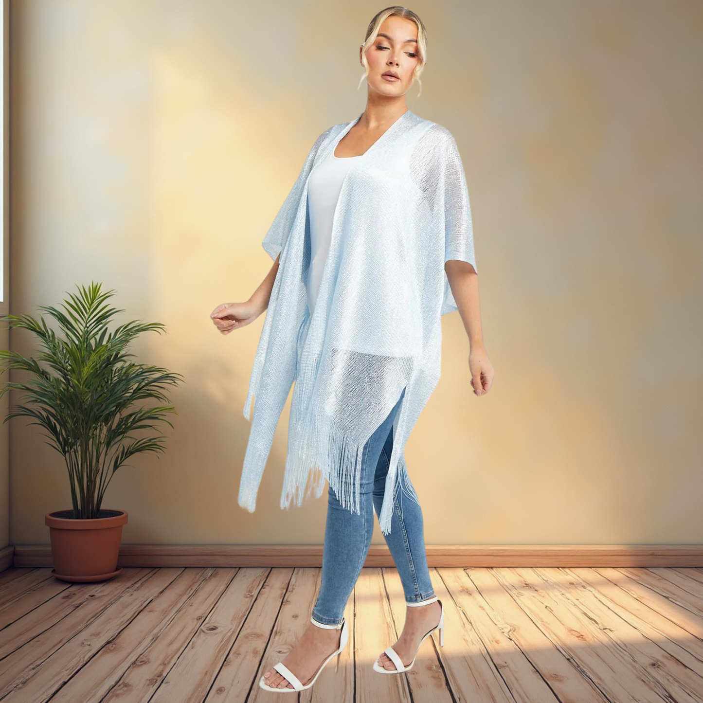 Sparkly Kaftan -  Available In Various Colours