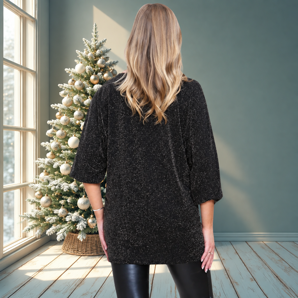Glitter knot Blouse