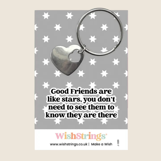 Heart Keyring-Various Card Designs Available