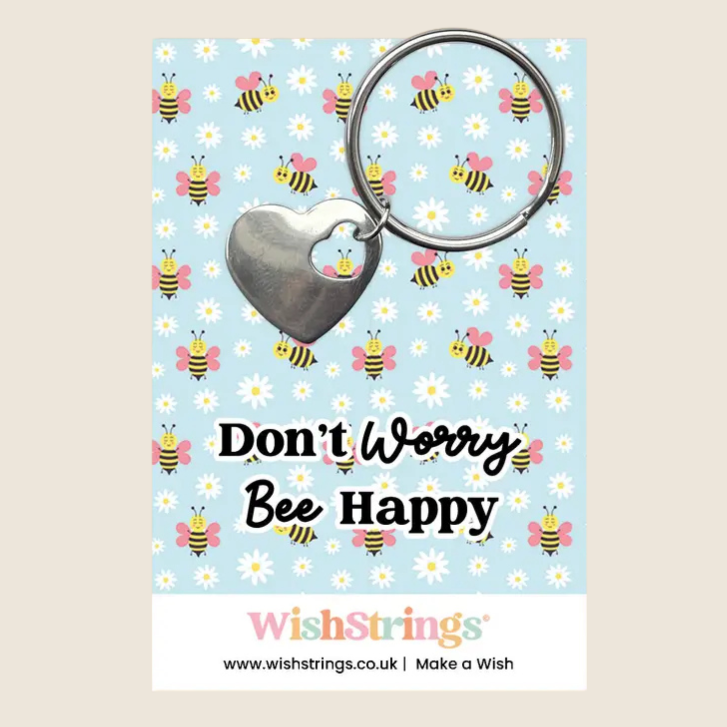 Heart Keyring-Various Card Designs Available