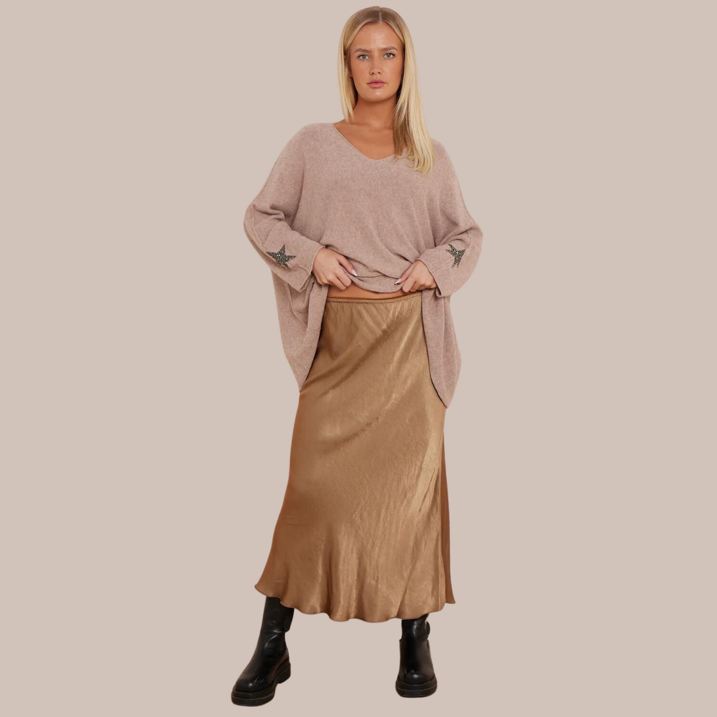 Satin Skirt .Available in various colours .