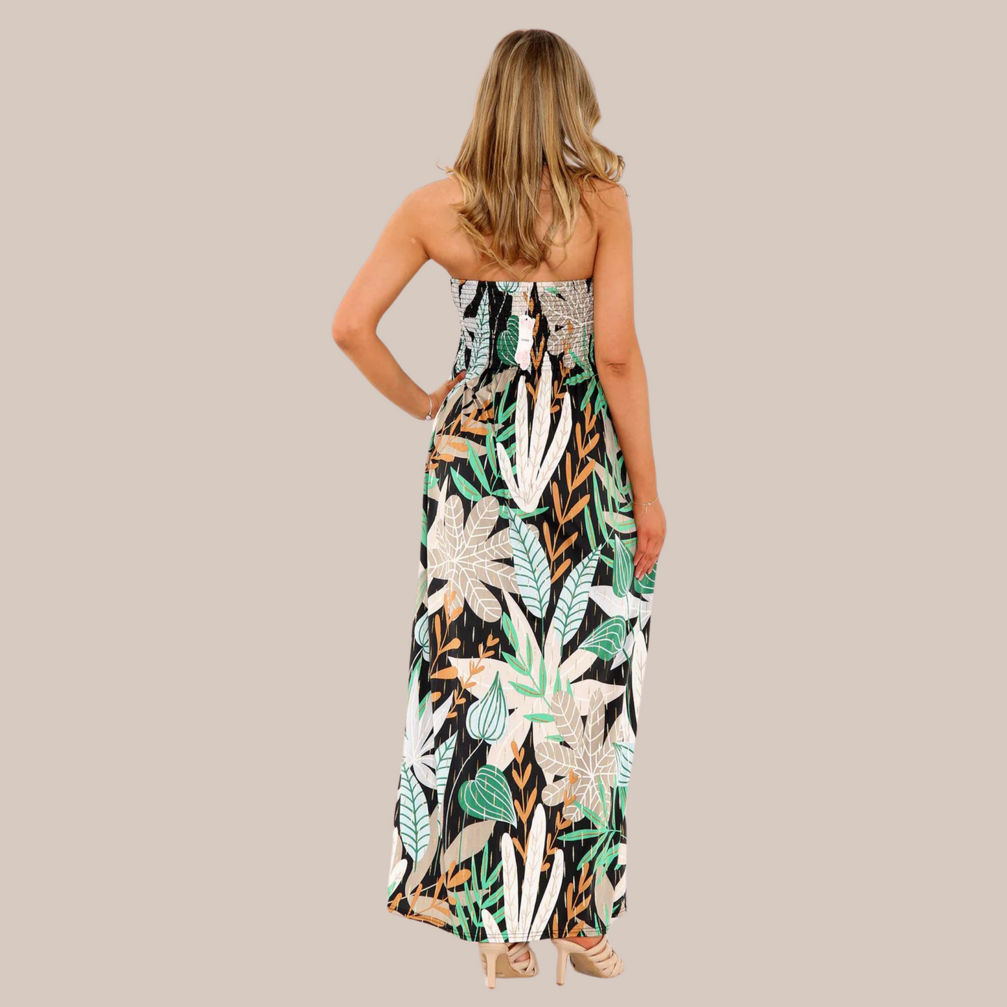 Halter neck maxi dress. Available in other colours – The Daisy Bee Boutique