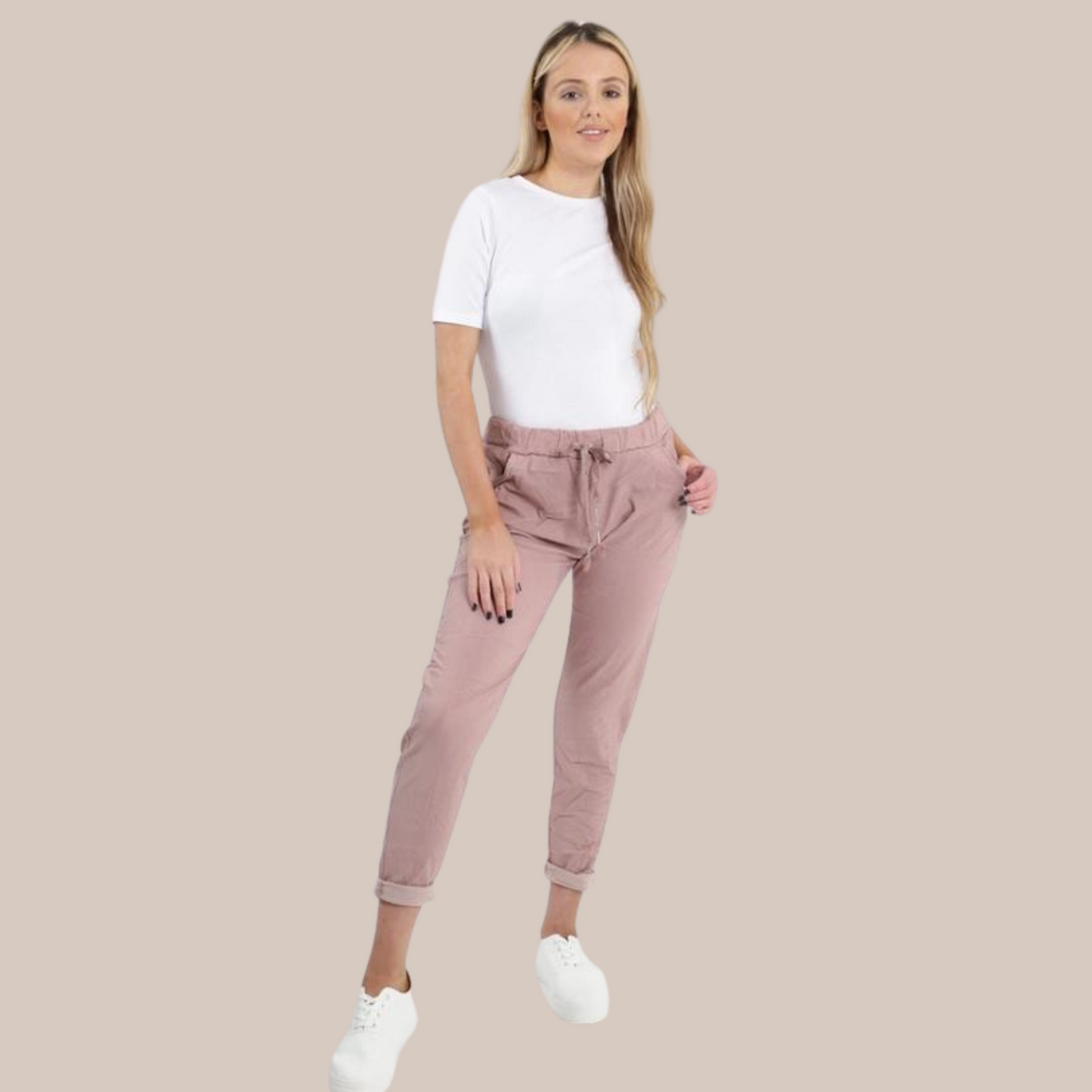 Everyday Essential Stretch Magic Trousers. .Various colours available