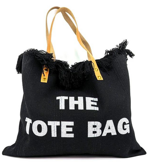 Large Canvas Tote Bag - Available In Various Colours