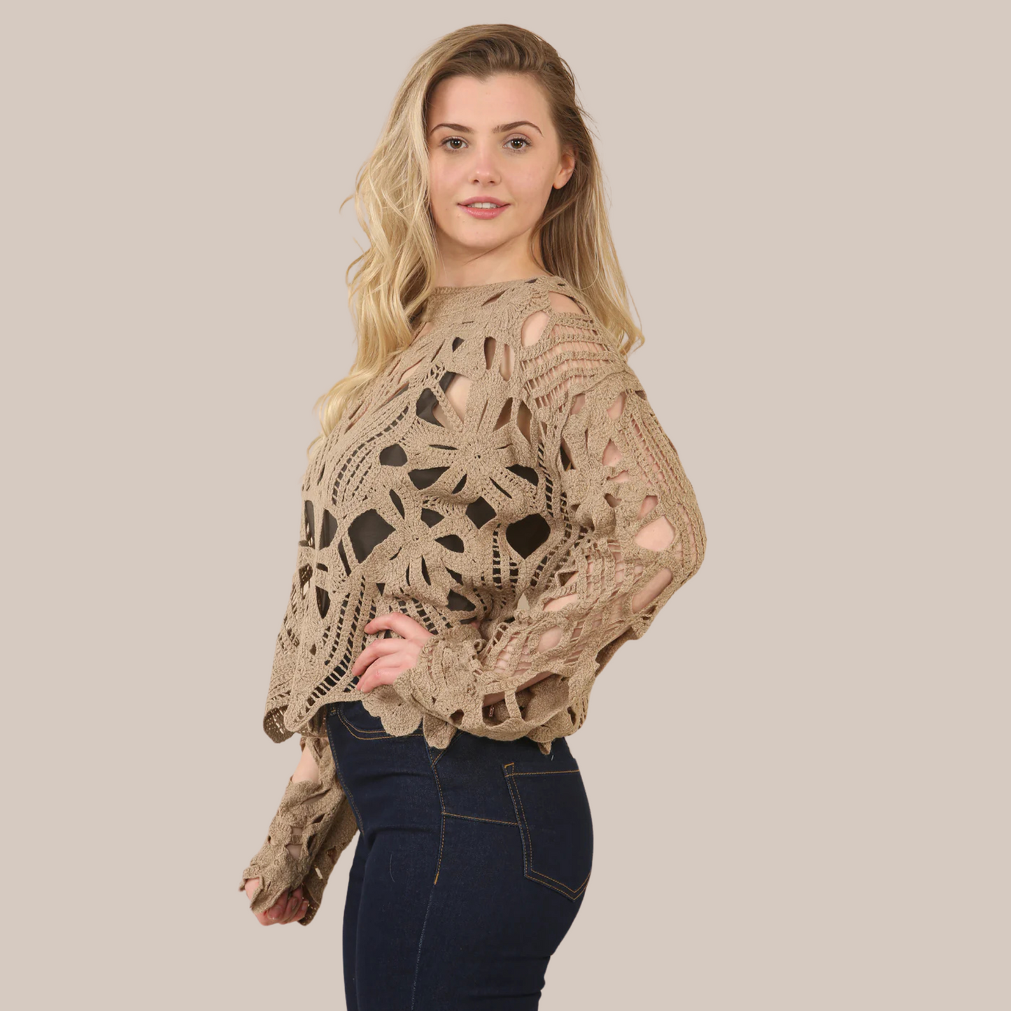 Floral pattern  jumper