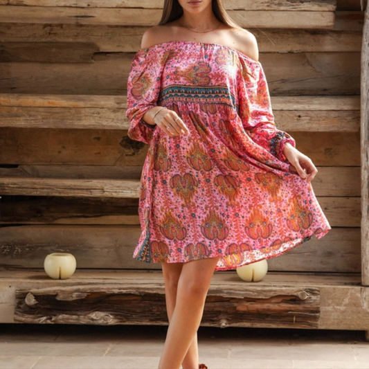Off The Shoulder MinI Dress
