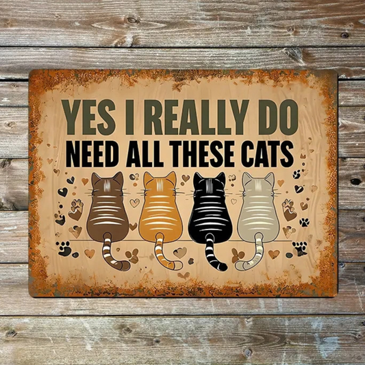 Metal Signs-Available In Various Designs 6x8 inches