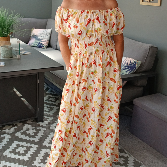 Fun Print Dress-Available In Various Colours