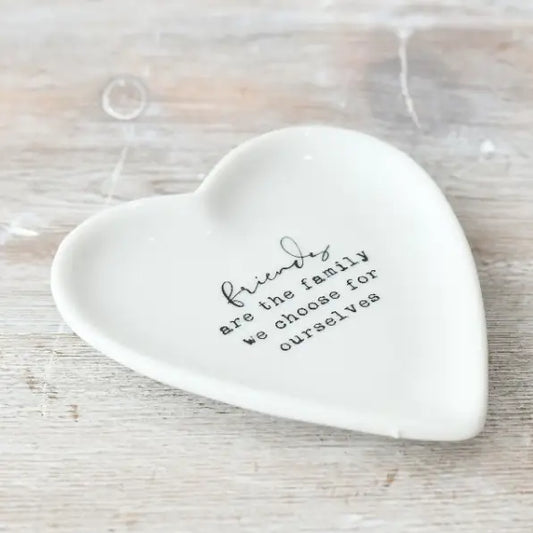 Friend are The Family We Choose Trinket Dish
