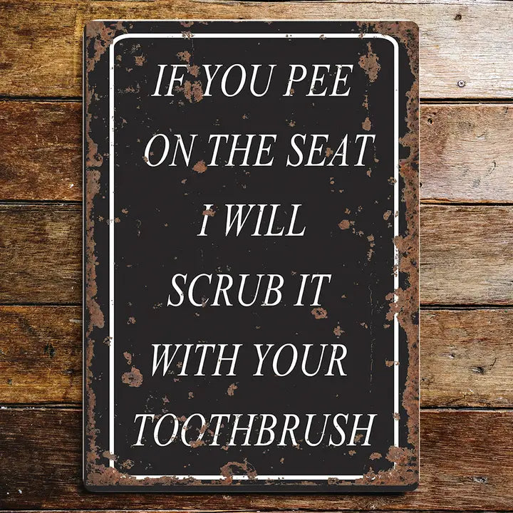 Metal Signs-Available In Various Designs 6x8 inches